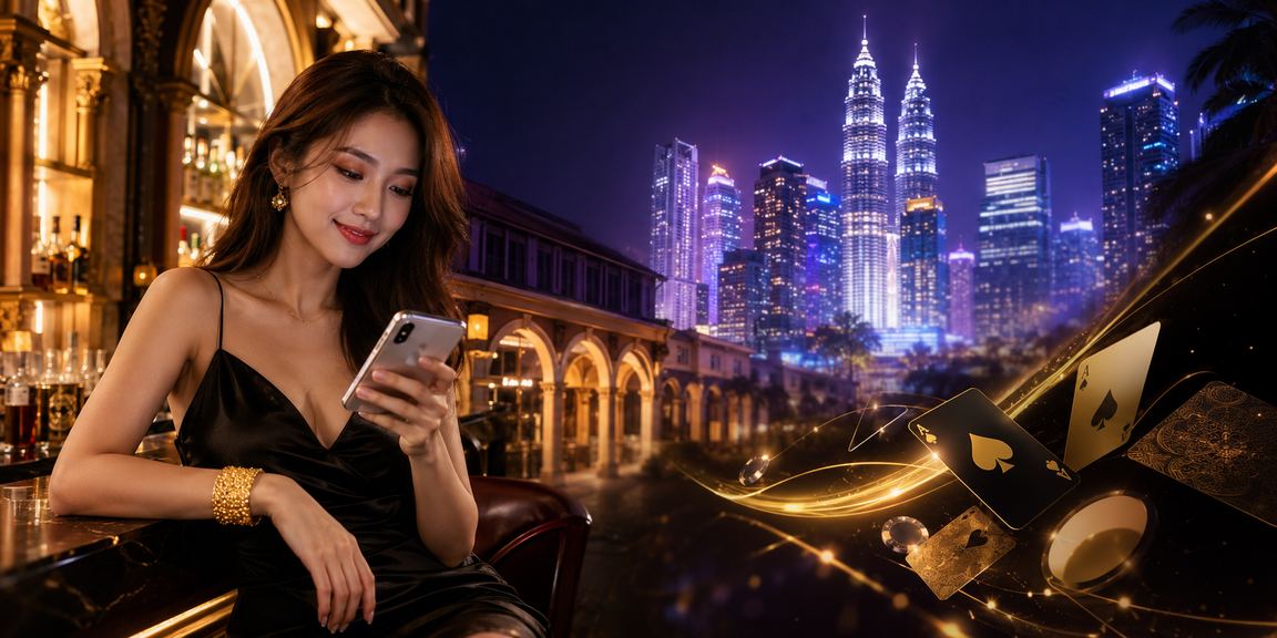 Pemain Kuala Lumpur menikmati permainan kad dan meja kasino dalam talian
