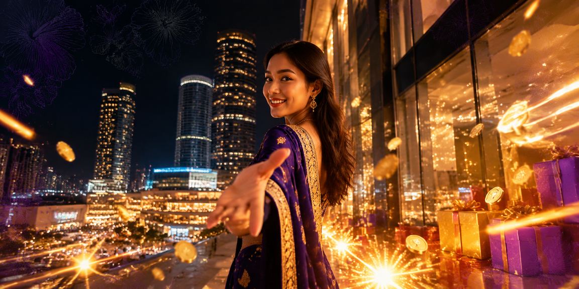 Pengguna Petaling Jaya menyemak rebat dan bonus promosi dalam talian